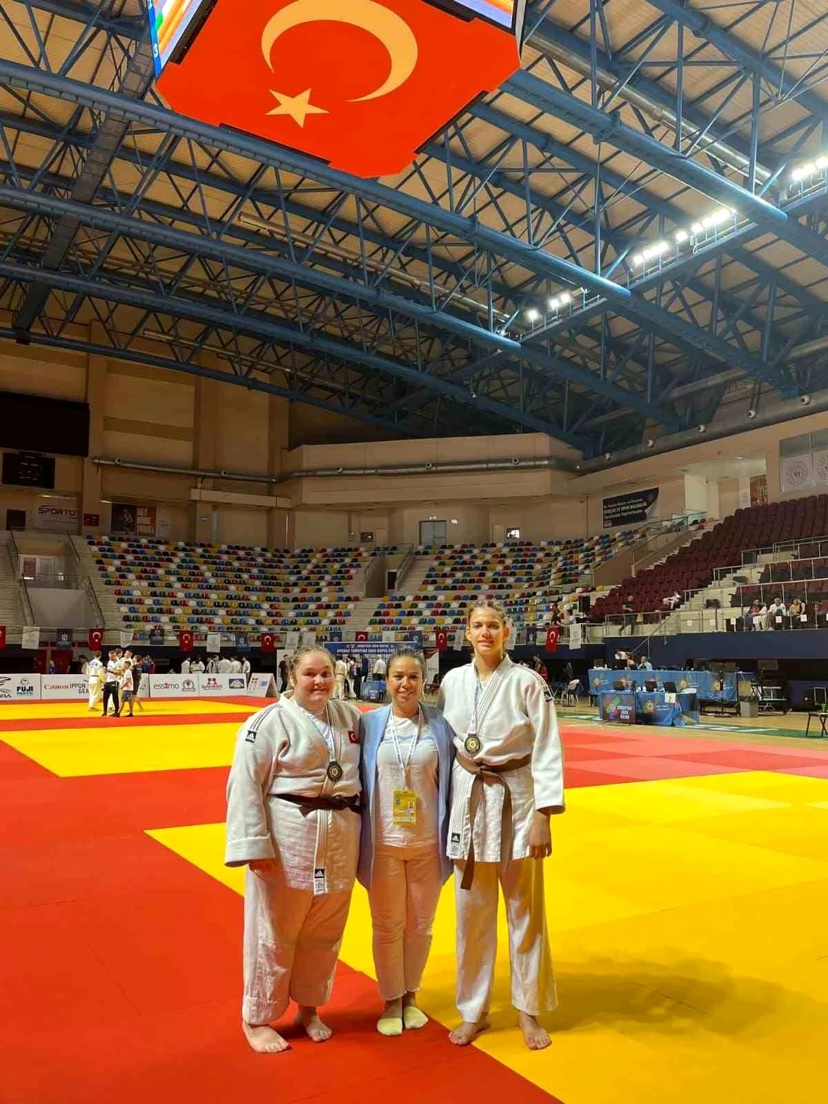 Salihli’li judocu Hira Kılkış, Yıldızlar Avrupa Kupası’nda şampiyon oldu