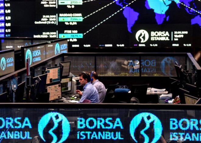 Borsa günün ilk yarısında geriledi